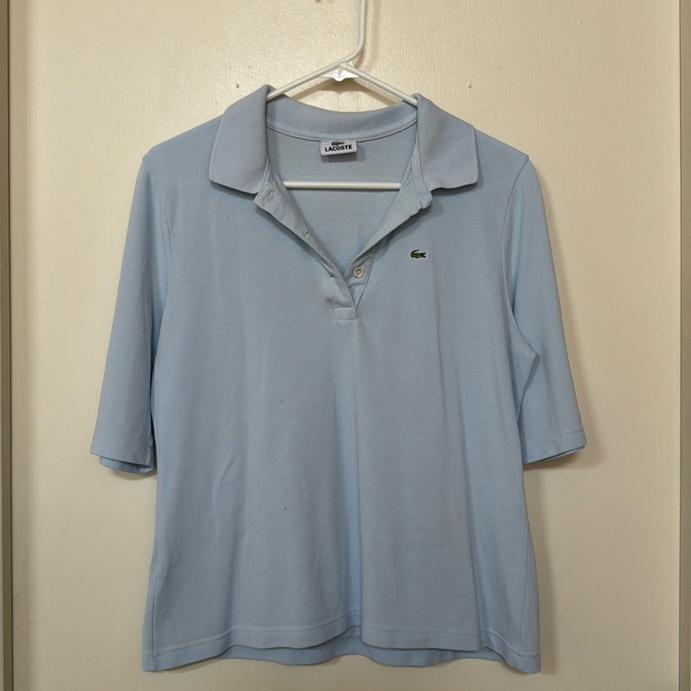 Lacoste women’s polo with 1/2 sleeves